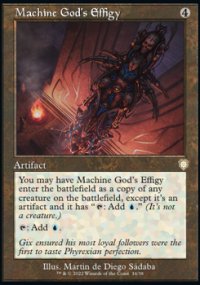 Machine God's Effigy 1 - The Brothers' War Commander Decks