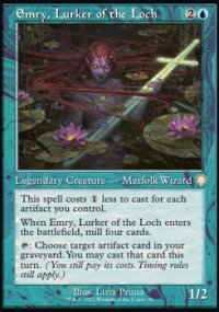 Emry, Lurker of the Loch - The Brothers' War Commander Decks