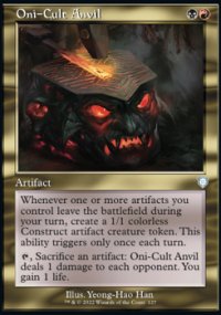 Oni-Cult Anvil - The Brothers' War Commander Decks