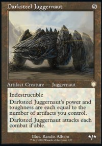 Darksteel Juggernaut - The Brothers' War Commander Decks