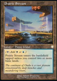 Prairie Stream - The Brothers' War Commander Decks
