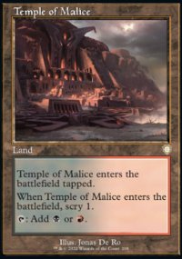 Temple of Malice - The Brothers' War Commander Decks