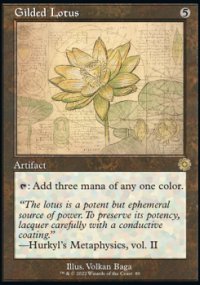 Gilded Lotus 2 - The Brothers' War Retro Artifacts
