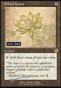 Gilded Lotus 3 - The Brothers' War Retro Artifacts
