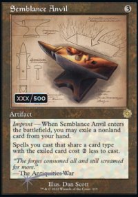 Semblance Anvil 3 - The Brothers' War Retro Artifacts