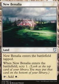 New Benalia - Commander 2018