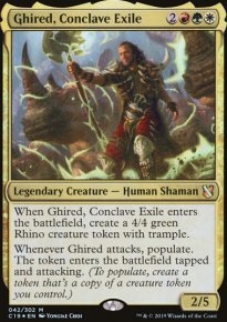 Ghired, Conclave Exile - Commander 2019