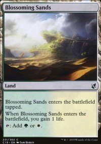 Blossoming Sands - Commander 2019