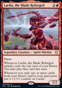 Laelia, the Blade Reforged 1 - Commander 2021