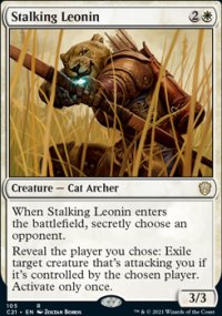 Stalking Leonin - Commander 2021