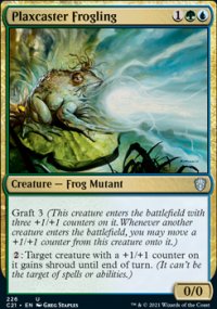 Plaxcaster Frogling - Commander 2021