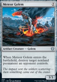 Meteor Golem - Commander 2021