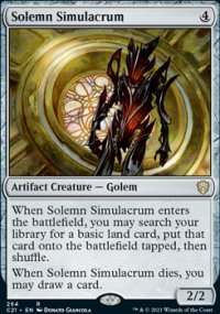 Solemn Simulacrum - Commander 2021
