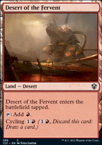 Desert of the Fervent - Commander 2021