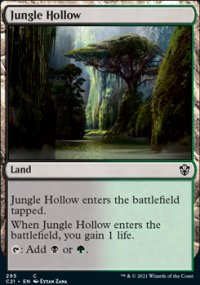 Jungle Hollow - Commander 2021