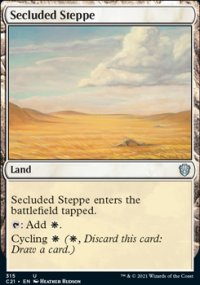 Secluded Steppe - Commander 2021