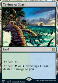 Yavimaya Coast - Commander 2021