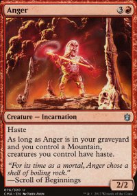 Anger - Commander Anthology