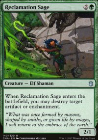 Reclamation Sage - Commander Anthology