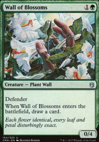 Wall of Blossoms - Commander Anthology