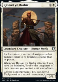 Rasaad yn Bashir - Commander Legends: Battle for Baldur's Gate