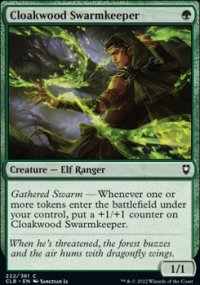 Cloakwood Swarmkeeper - Commander Legends: Battle for Baldur's Gate