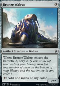 Bronze Walrus - 