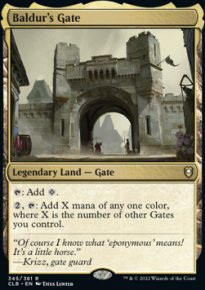 Baldur's Gate - Commander Legends: Battle for Baldur's Gate