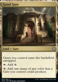 Gond Gate - Commander Legends: Battle for Baldur's Gate