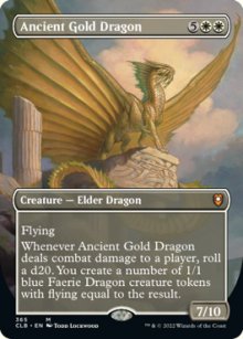Ancient Gold Dragon 2 - Commander Legends: Battle for Baldur's Gate