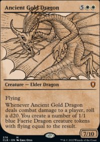 Ancient Gold Dragon 3 - Commander Legends: Battle for Baldur's Gate