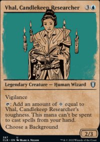 Vhal, Candlekeep Researcher - 