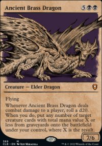 Ancient Brass Dragon - Commander Legends: Battle for Baldur's Gate