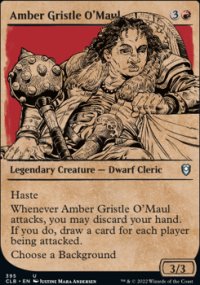 Amber Gristle O'Maul 2 - Commander Legends: Battle for Baldur's Gate