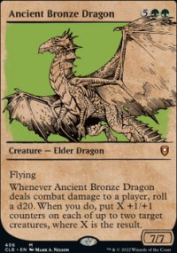 Ancient Bronze Dragon - Commander Legends: Battle for Baldur's Gate
