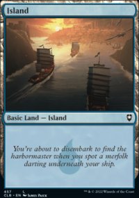 Island - Commander Legends: Battle for Baldur's Gate