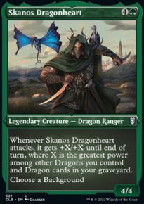 Skanos Dragonheart - Commander Legends: Battle for Baldur's Gate