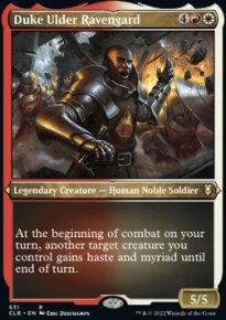 Duke Ulder Ravengard - Commander Legends: Battle for Baldur's Gate
