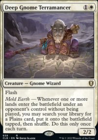 Deep Gnome Terramancer - Commander Legends: Battle for Baldur's Gate