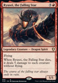 Ryusei, the Falling Star - Commander Legends: Battle for Baldur's Gate