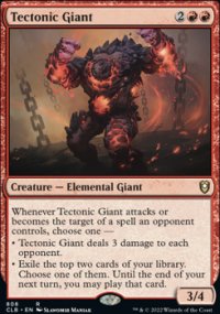 Tectonic Giant - Commander Legends: Battle for Baldur's Gate