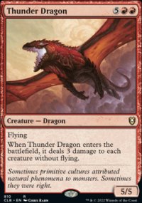 Thunder Dragon - Commander Legends: Battle for Baldur's Gate
