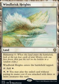 Windbrisk Heights - Commander Legends: Battle for Baldur's Gate
