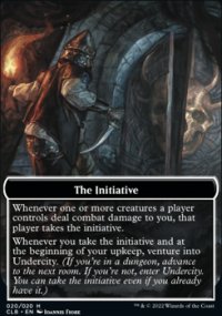The Initiative - Commander Legends: Battle for Baldur's Gate