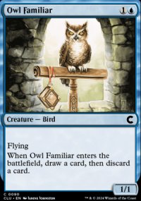 Owl Familiar - Ravnica: Clue Edition