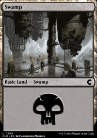 Swamp 3 - Ravnica: Clue Edition