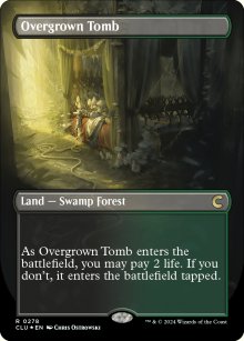 Overgrown Tomb - Ravnica: Clue Edition