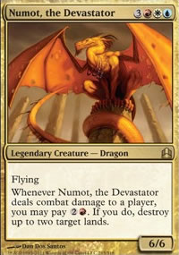 Numot, the Devastator - MTG Commander
