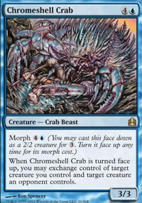 Chromeshell Crab - MTG Commander