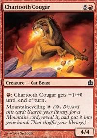 Chartooth Cougar - MTG Commander